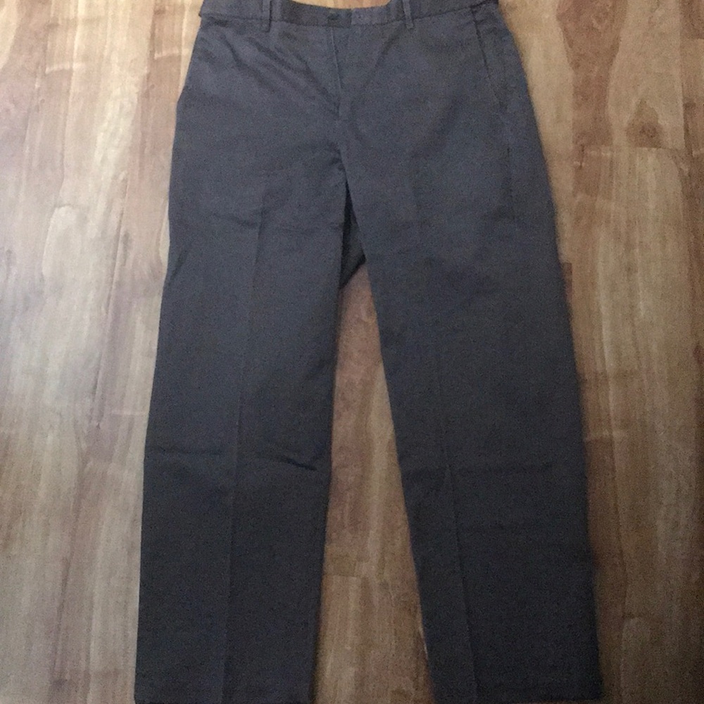 Haggar brown dress pants